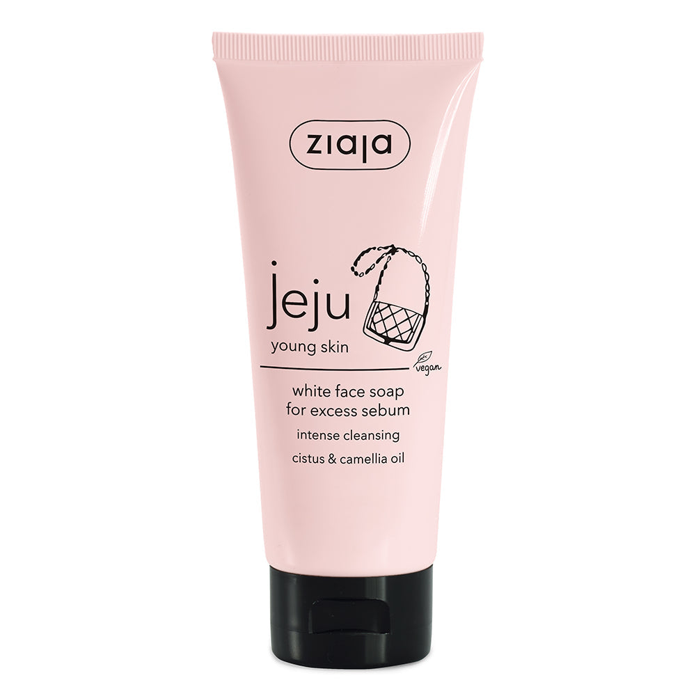 Jeju White Face Soap for Excess Sebum by Ziaja® USA Webstore
