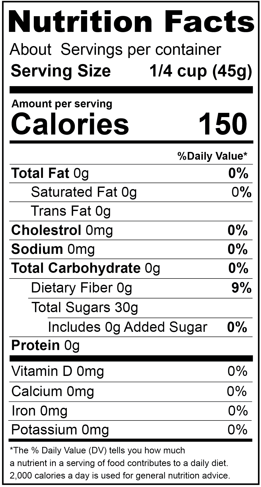 Date Sugar, Granulated by Country Life Natural Foods