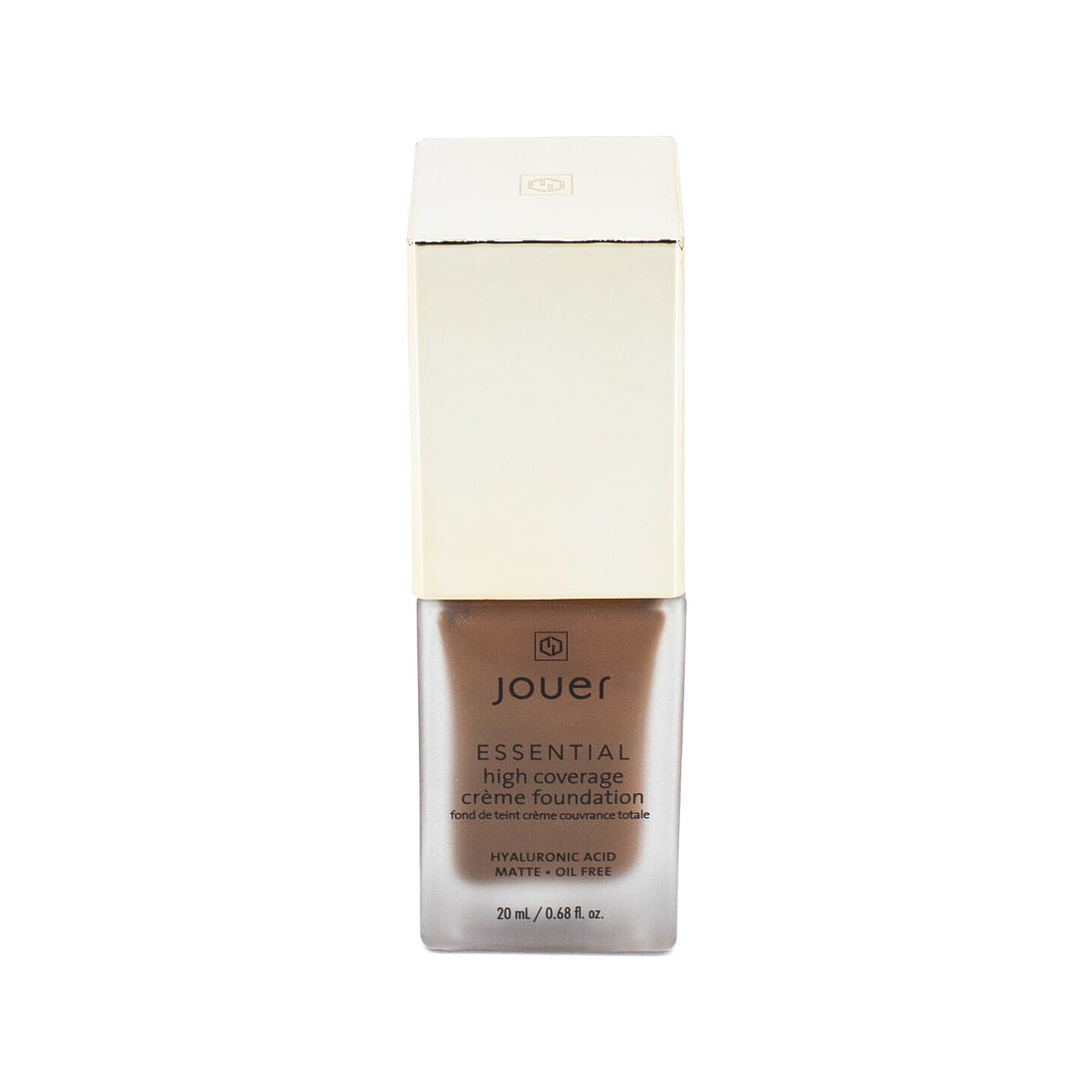 jouer Essential High Coverage Creme Foundation CAROB 0.68oz - Imperfect Box by This is Beauty US