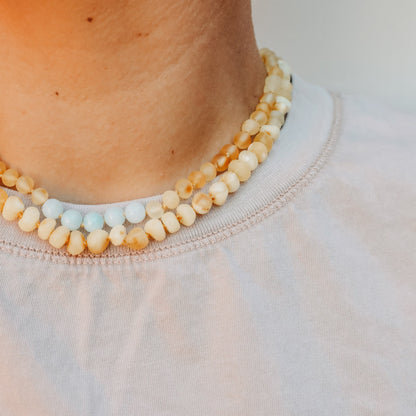 Raw Butterscotch Baltic Amber || Necklace by CanyonLeaf