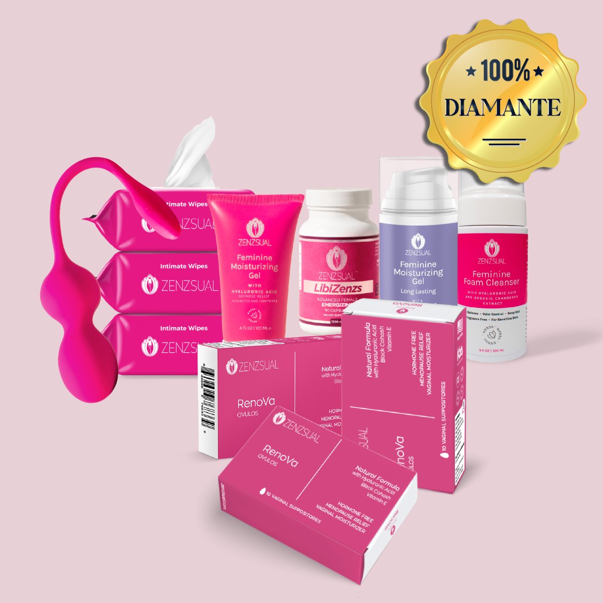 KIT RENOVA V DIAMANTE by Tu Salud Intima