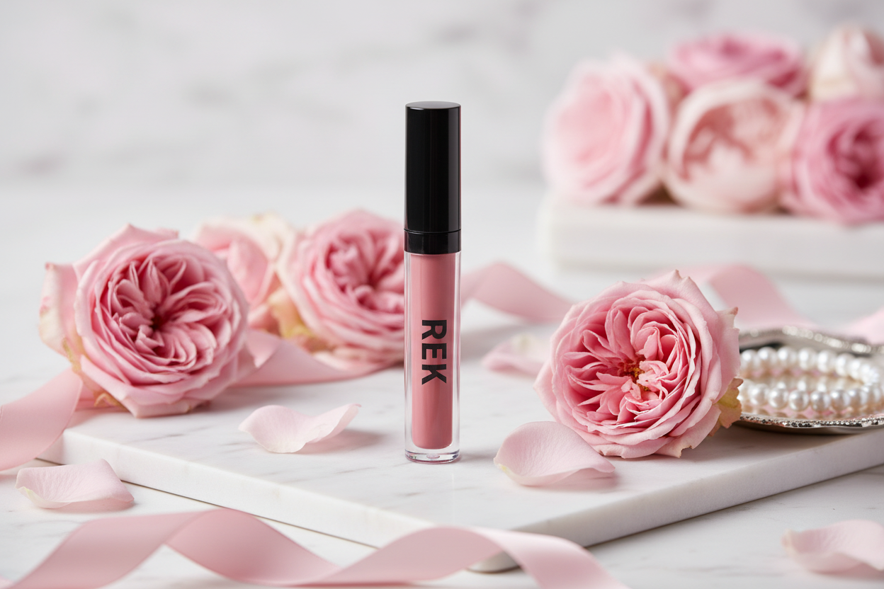 Kitten Pink Nude Liquid Lipstick by REK Cosmetics