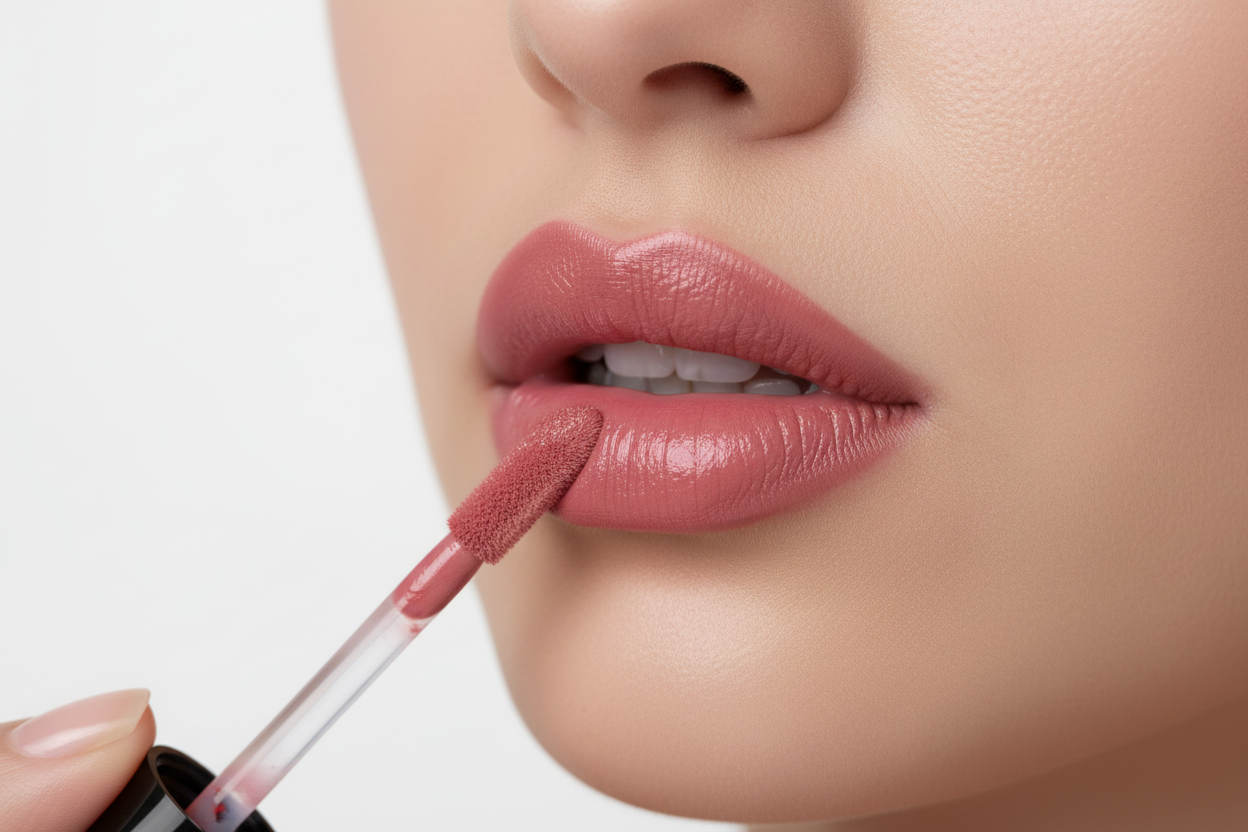 Kitten Pink Nude Liquid Lipstick by REK Cosmetics