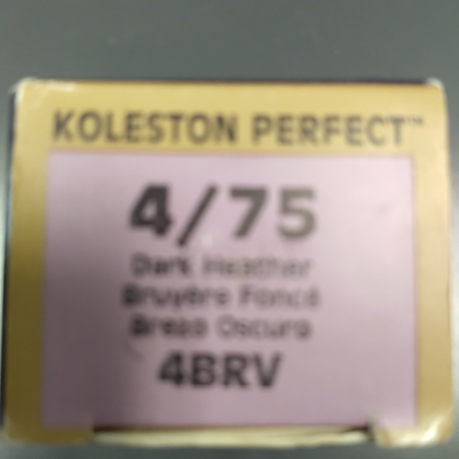 Wella Koleston Perfect 4/75