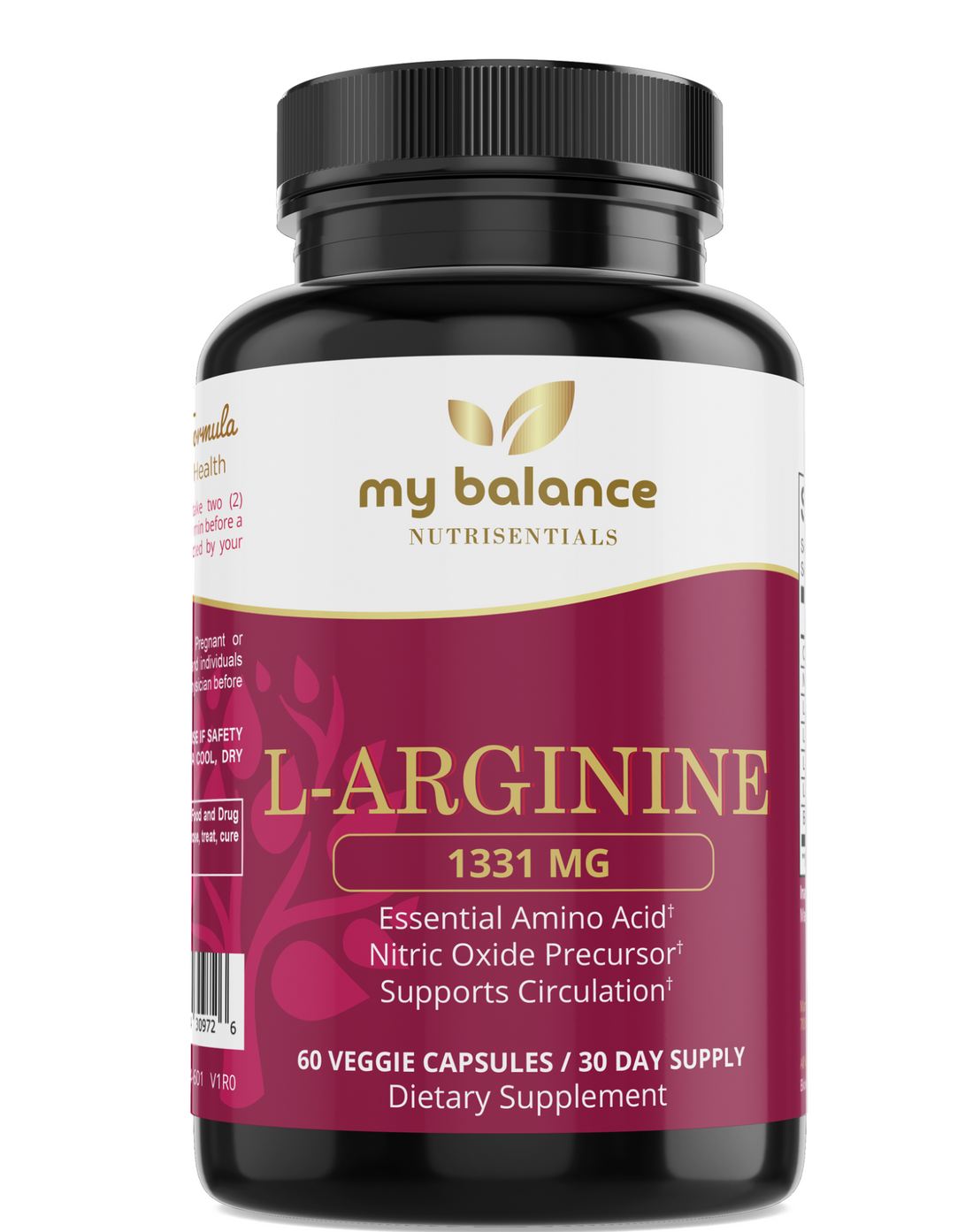 L-Arginine - Clean, Simple Formula by My Balance