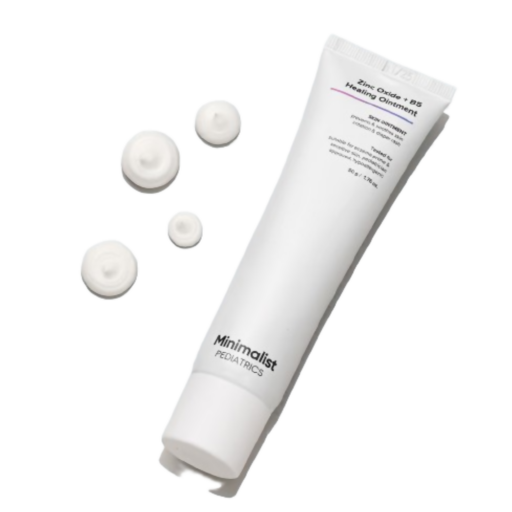 Minimalist Baby Rash Cream Zinc Oxide + B5 Healing Ointment For Drool &amp; Diaper Rash by Dista