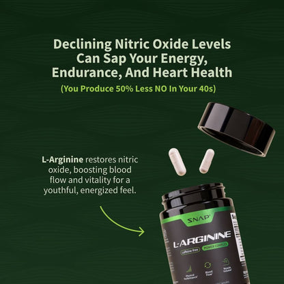 L-Arginine by Snap Supplements