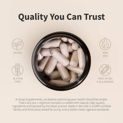 L-Arginine - Buy 2 Get 1 Free by Snap Supplements