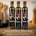 Cooking Oil Trio Bundle | Grass-Fed Beef Tallow & Olive Oil | Original, Rosemary Garlic & Lemon Pepper | Clean High-Heat Cooking from Our Restaurant Kitchen by The Lady May