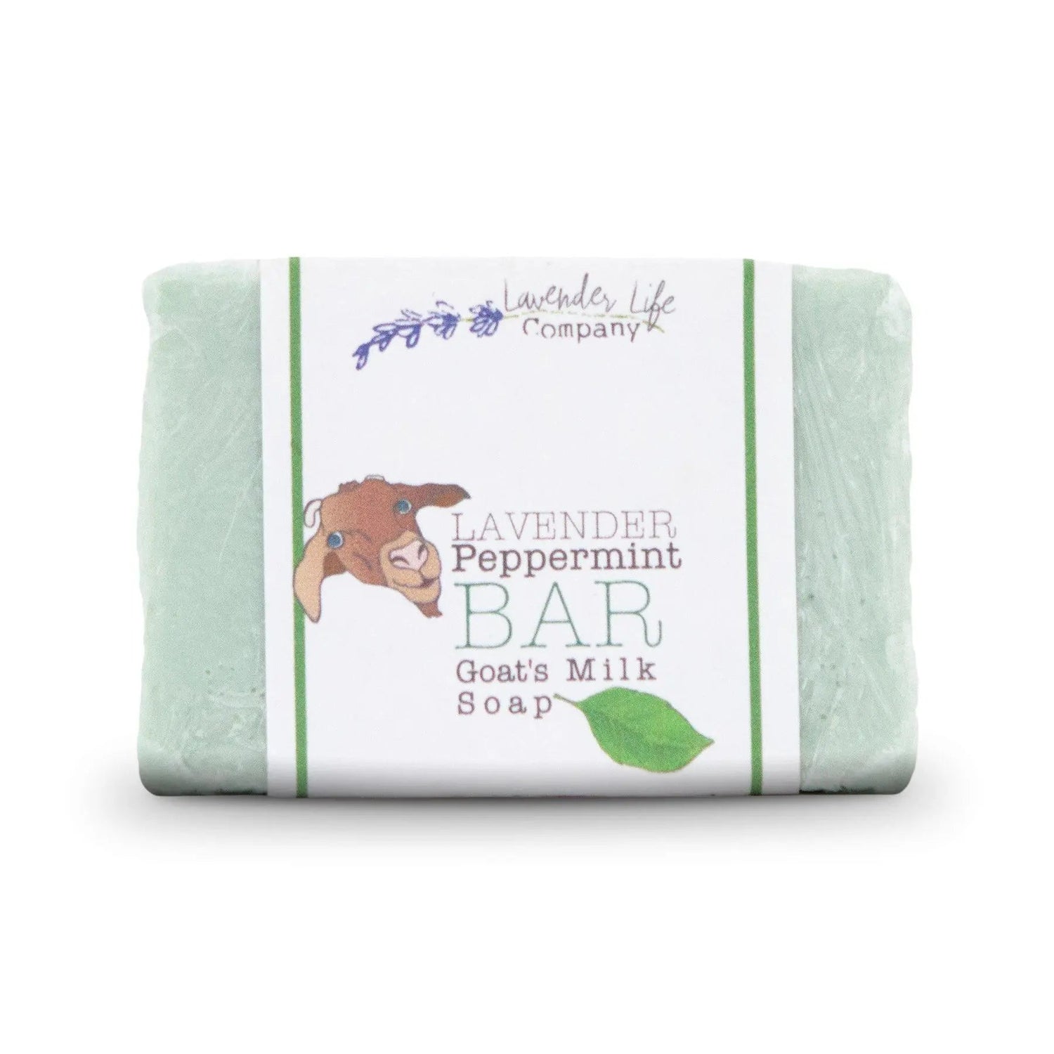 Lavender Bar Soap with Peppermint &amp; Goat&
