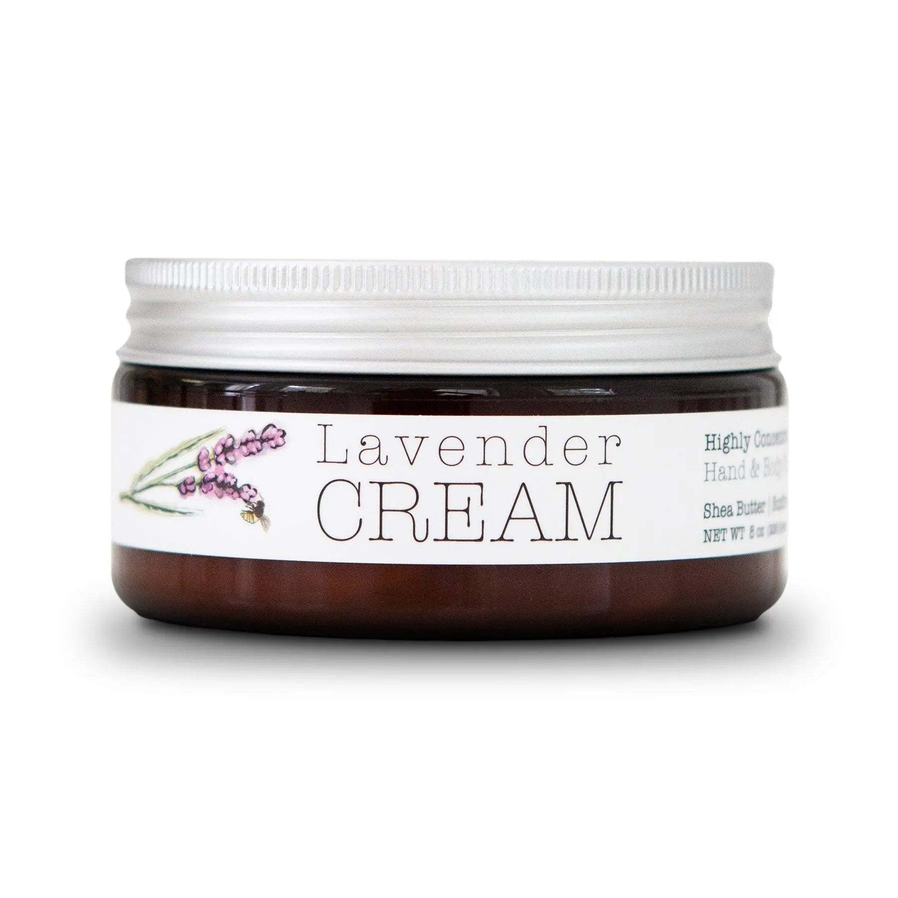 Lavender CREAM - Aromatherapy Hand &amp; Body Cream -Lotion 8 oz or 16 oz by Lavender Life Company