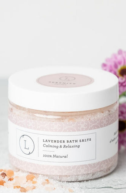 Lavender Natural Bath Salt Soak by Lizush