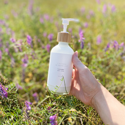 Lavender Body Cream 8oz by Lavender Meadows Co