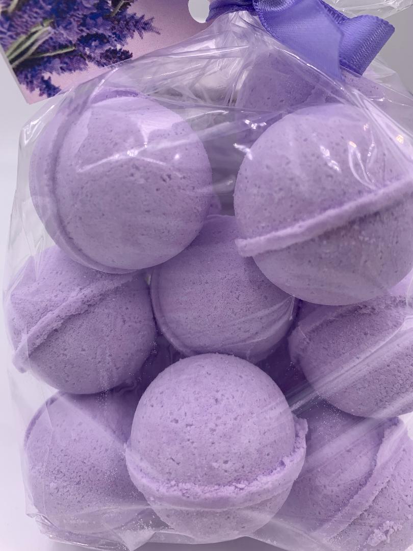 14 bath bombs (Scents Kids Love) our Little Bag of Balls - Kids Spa Parties by Spa Pure