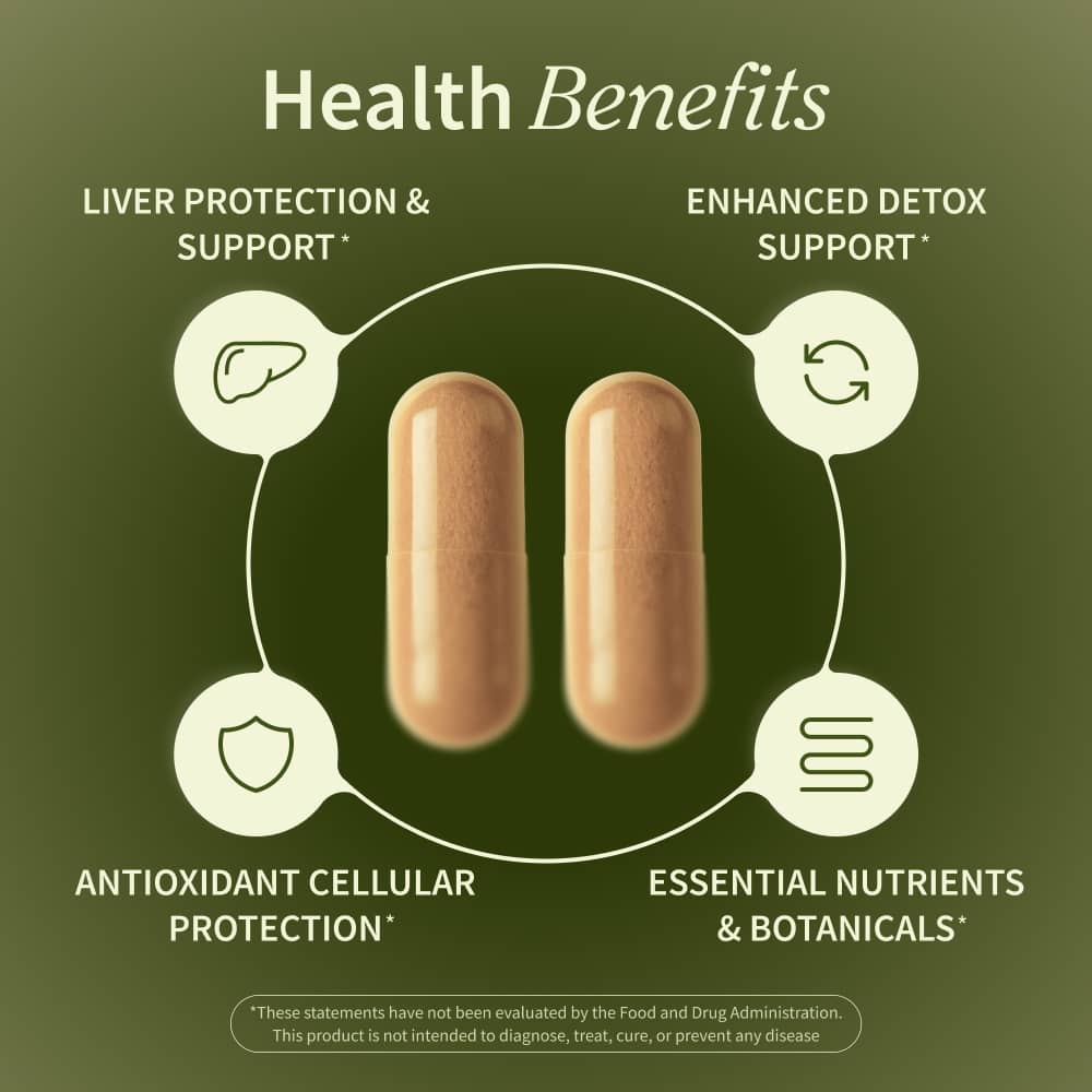 Liver Health &amp; Detox - 3 Month Supply by Snap Supplements