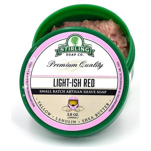 Stirling Soap Co. Light-Ish Red Shaving Collection by Pasteur Pharmacy