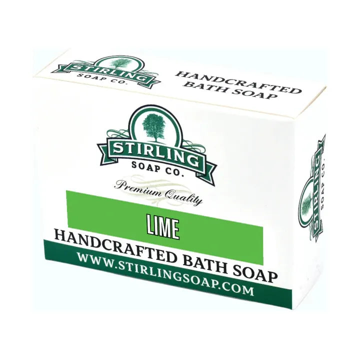 Stirling Soap Co. Lime Bath Soap 5.5 Oz by Pasteur Pharmacy
