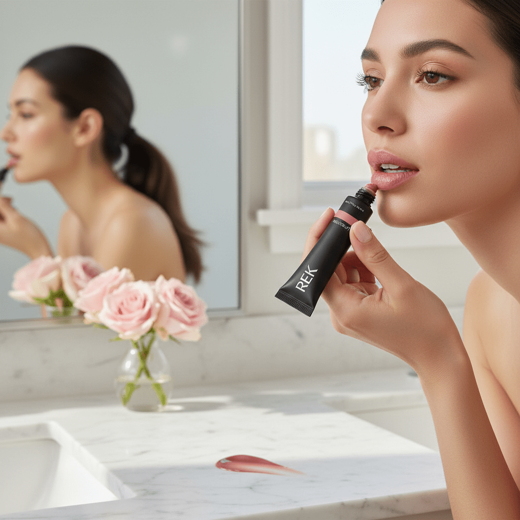 Hydrating Lip Butter – Sheer Dewy Tint by REK Cosmetics