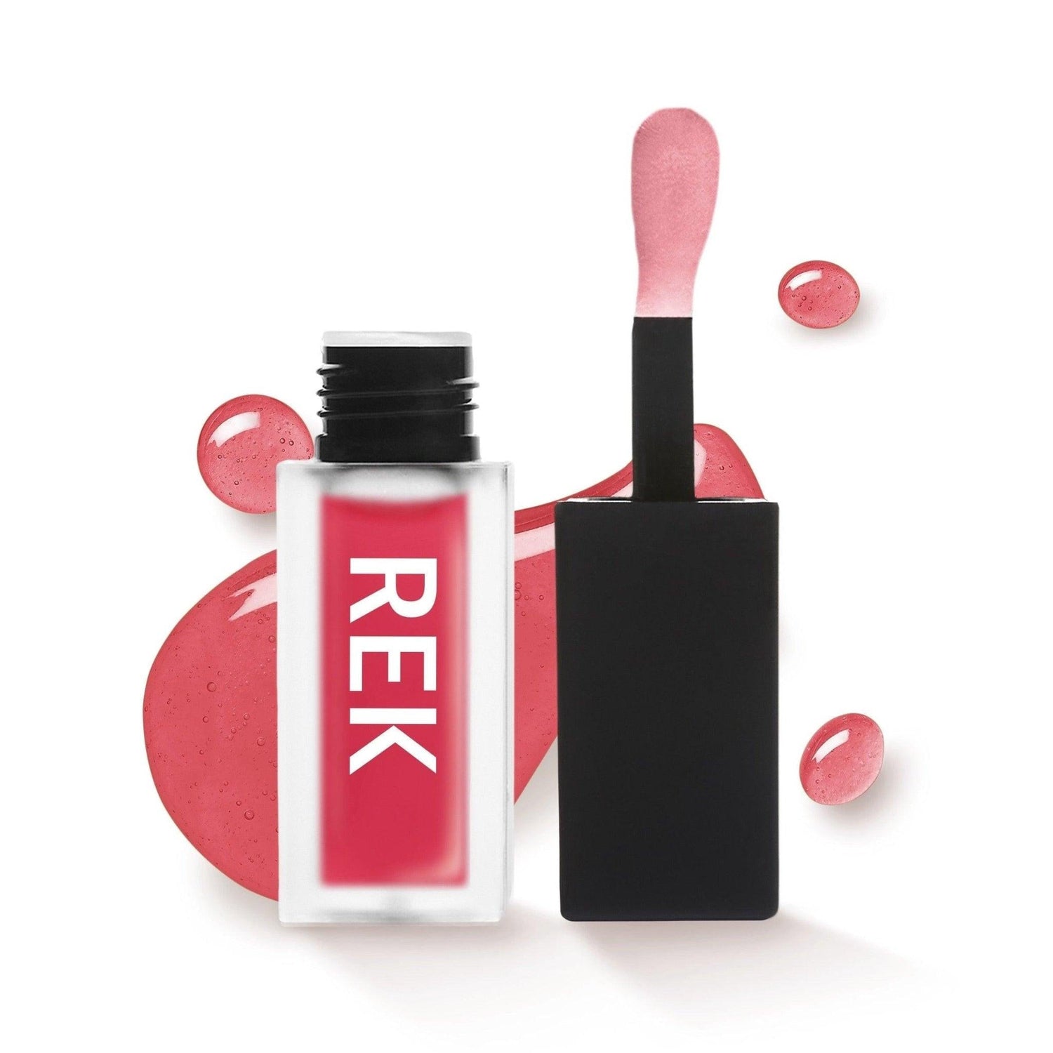 Nourishing Lip Oil – Hydrating High-Shine Gloss by REK Cosmetics