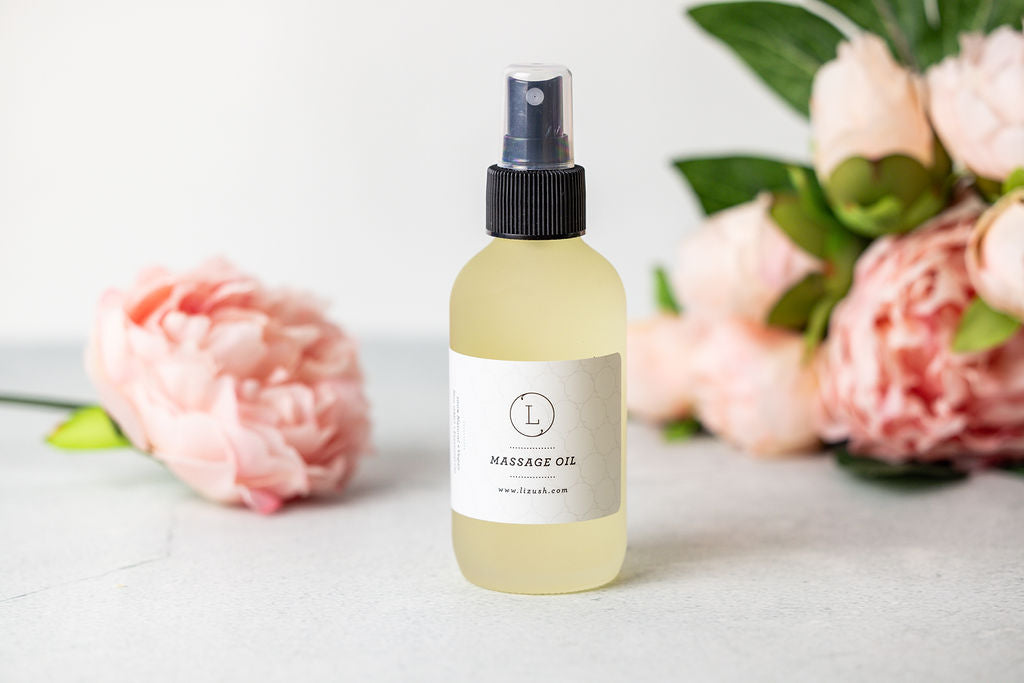 CBD - Aromatherapy Eucalyptus Massage Oil with CBD, Natural Relaxing Body Massage Oil (THC free) by Lizush