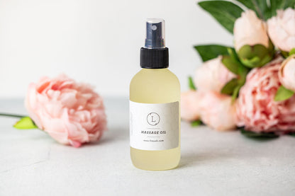 CBD - Aromatherapy Eucalyptus Massage Oil with CBD, Natural Relaxing Body Massage Oil (THC free) by Lizush