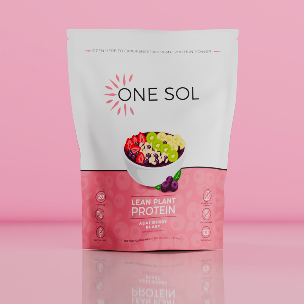 Lean Plant Protein by ONE SOL™ | Natural Plant Based Supplements