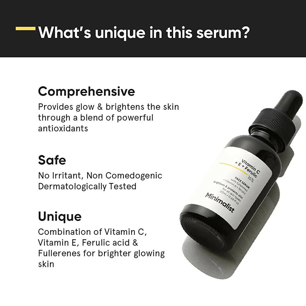 Minimalist 16% Vitamin C Face Serum (Advanced) by Dista