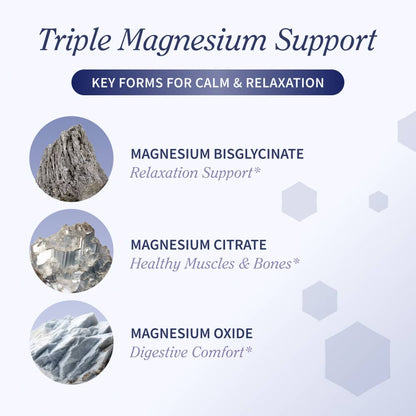 Magnesium Complex - Buy 2, Get 1 Free by Snap Supplements