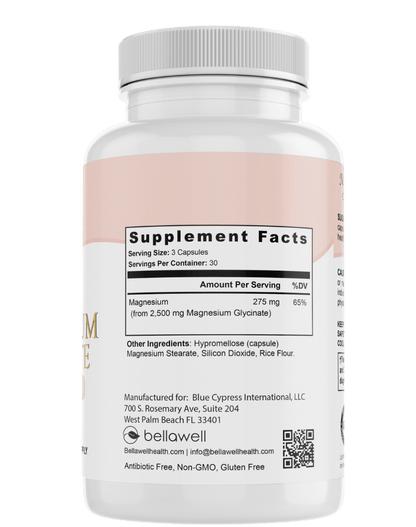 Magnesium Glycinate - Cellular Balance by Bellawell by Bellawell Health