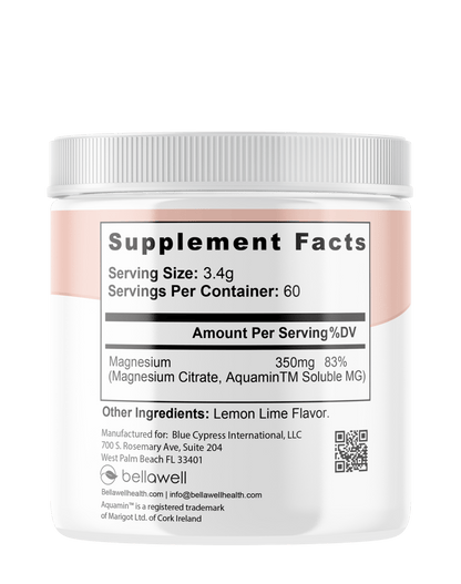 Magnesium Powder Blend by Bellawell by Bellawell Health