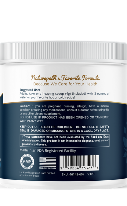 Magnesium Powder - Magnesium Citrate &amp; Aquamin™ by My Balance