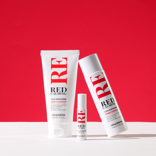 [VENDERMA] Red Calming Cica Exosome 2 Weeks Intensive Care Program Set by Pi-Boo