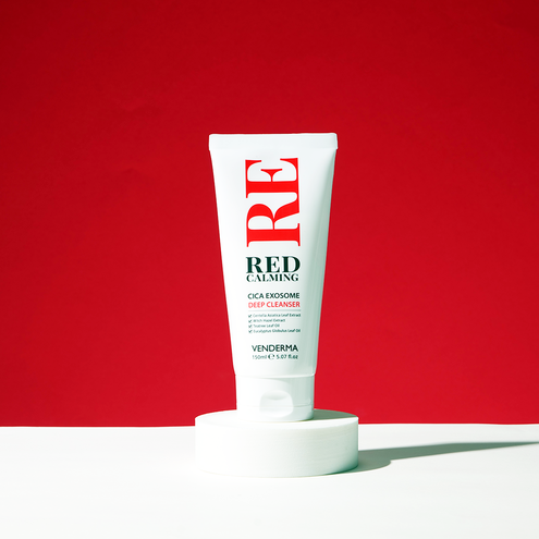 [VENDERMA] Red Calming Cica Exosome Deep Cleanser 150ml(Vegan) by Pi-Boo