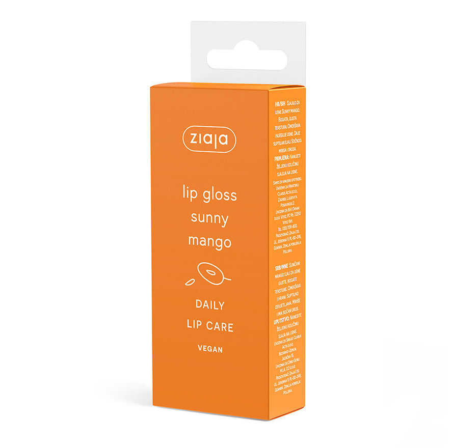 Sunny Mango Lip Gloss by Ziaja® USA Webstore