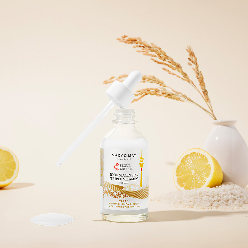 Mary &amp; May Rice Niacin 10% Triple Vitamin Serum by AsiaBeautyMall