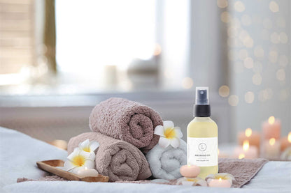 Aromatherapy Eucalyptus Massage Oil, Natural Relaxing Body Massage Oil by Lizush