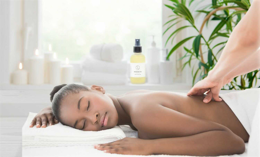 Aromatherapy Eucalyptus Massage Oil, Natural Relaxing Body Massage Oil by Lizush