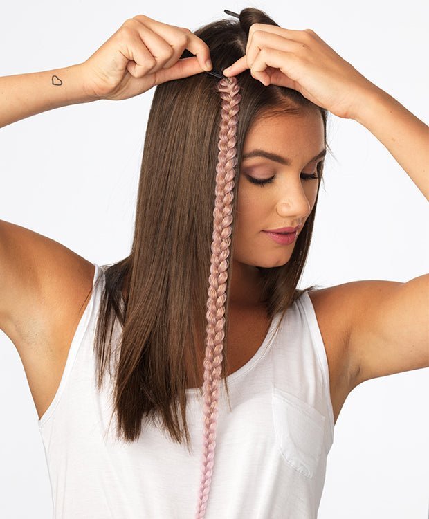 Hairdo Metallic Braid Extension