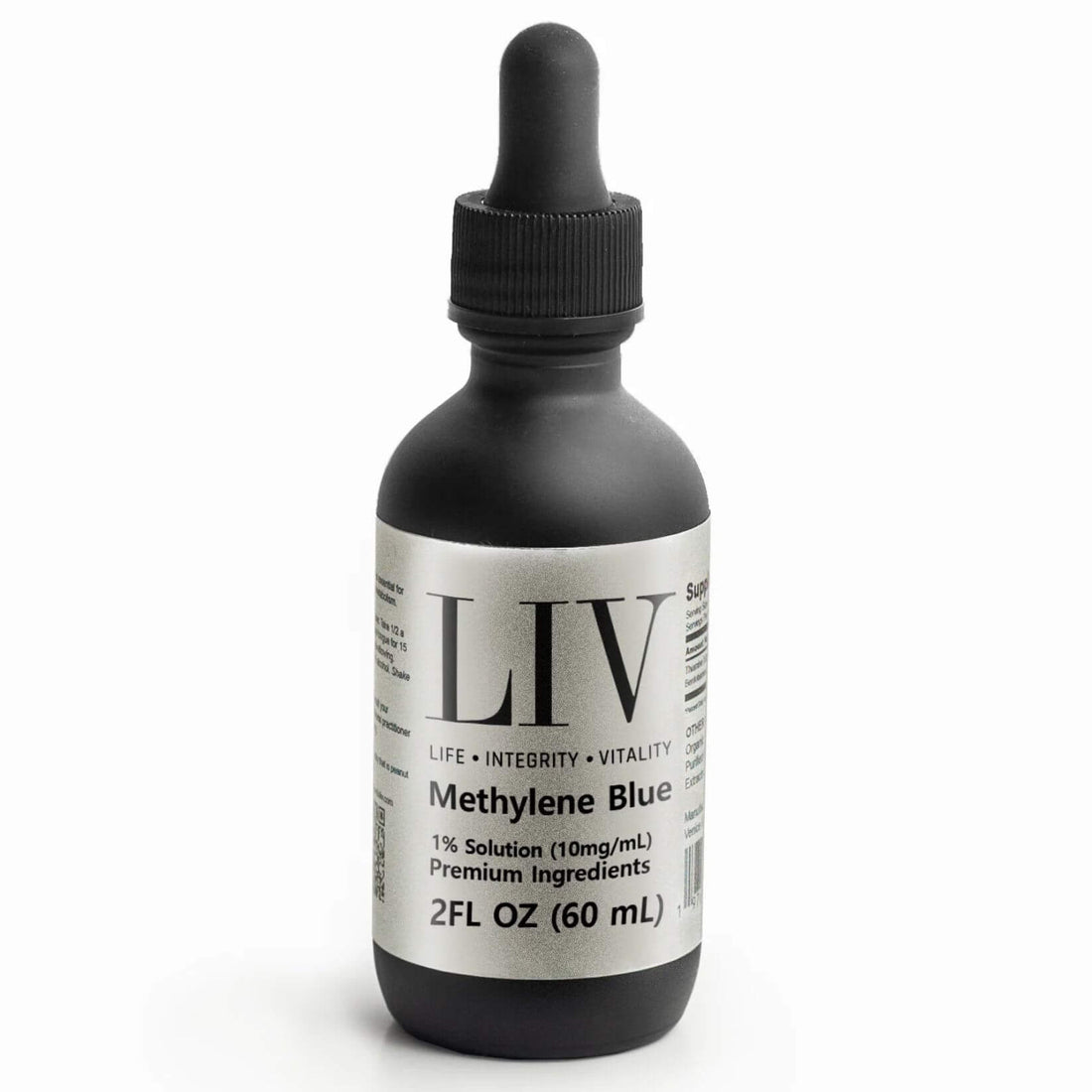Methylene Blue 1% - USP (Pharmaceutical) Grade - 60ml by LIV