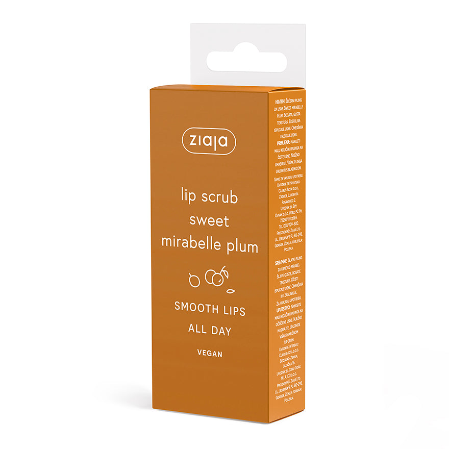 Sweet Mirabelle Plum Lip Scrub by Ziaja® USA Webstore