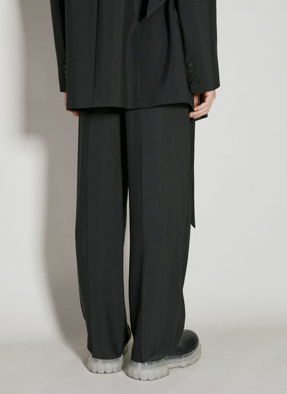 Mugler Women Cut-Out Tailored Pants by Luosophy