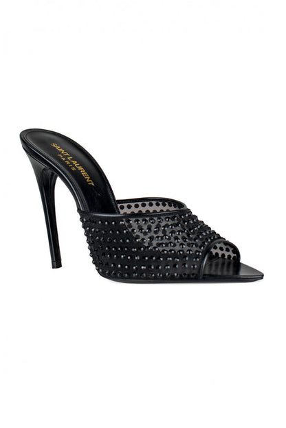 Saint Laurent Women Blonde Mules