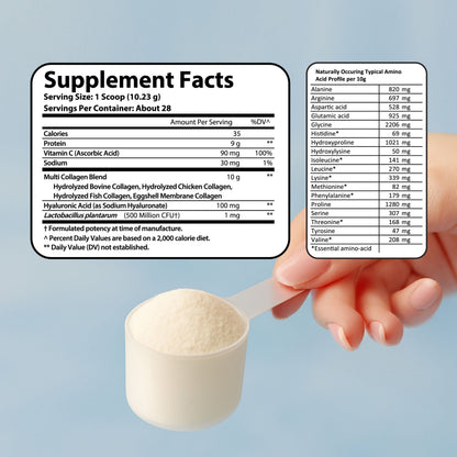 Multi Collagen Complex + by Vitamin Bounty