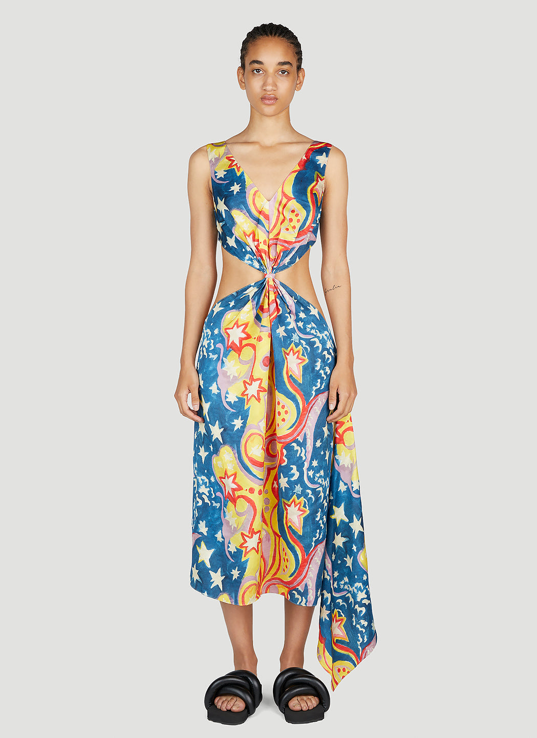 Marni X No Vacancy Women Galactic Paradise Midi Dress by Luosophy