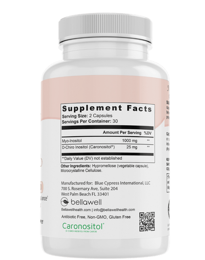 Myo D-Chiro Inositol (IP6) by Bellawell by Bellawell Health