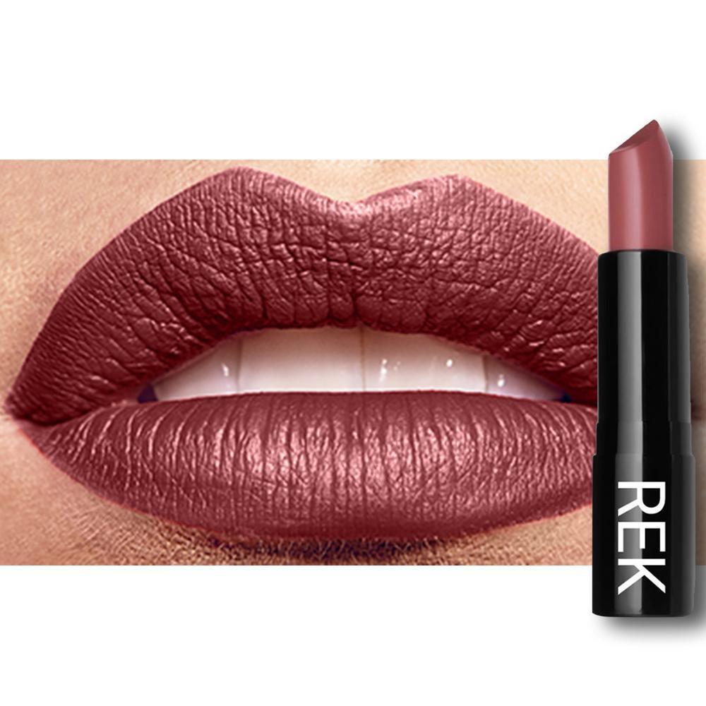 Sheer Shine Lipstick – Hydrating, Long-Lasting Color by REK Cosmetics