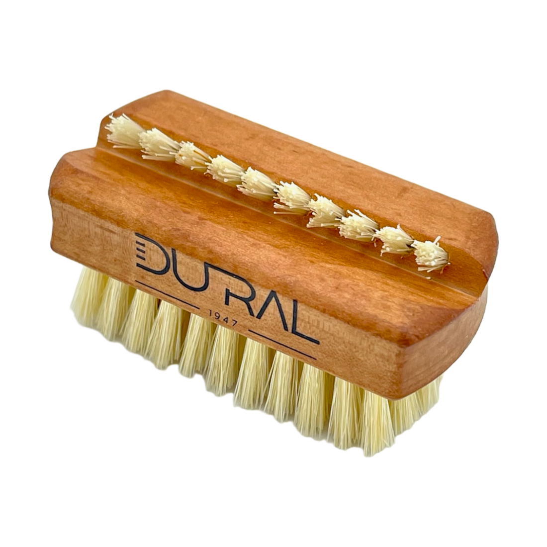Dural Pear wood hand/nail brush with natural bristles - 1 &amp; 5 rows by Pasteur Pharmacy