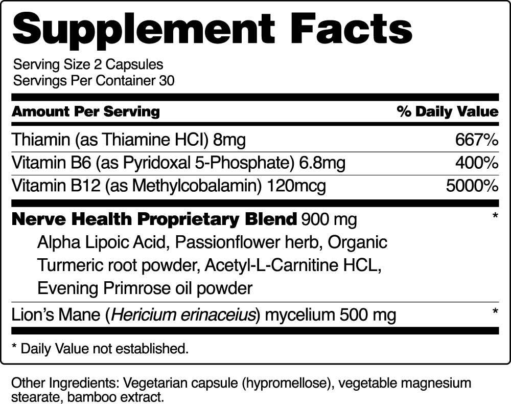 Nerve Health by Snap Supplements
