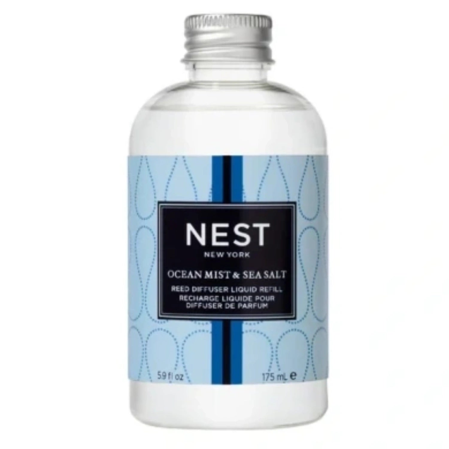 Nest New York Ocean Mist &amp; Sea Salt Reed Diffuser Liquid Refill 5.9 Oz by Nava Beauty