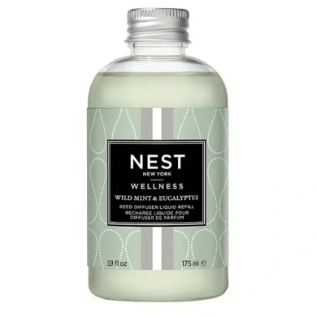 Nest New York Wild Mint &amp; Eucalyptus Reed Diffuser Liquid Refill 5.9 Oz by Nava Beauty
